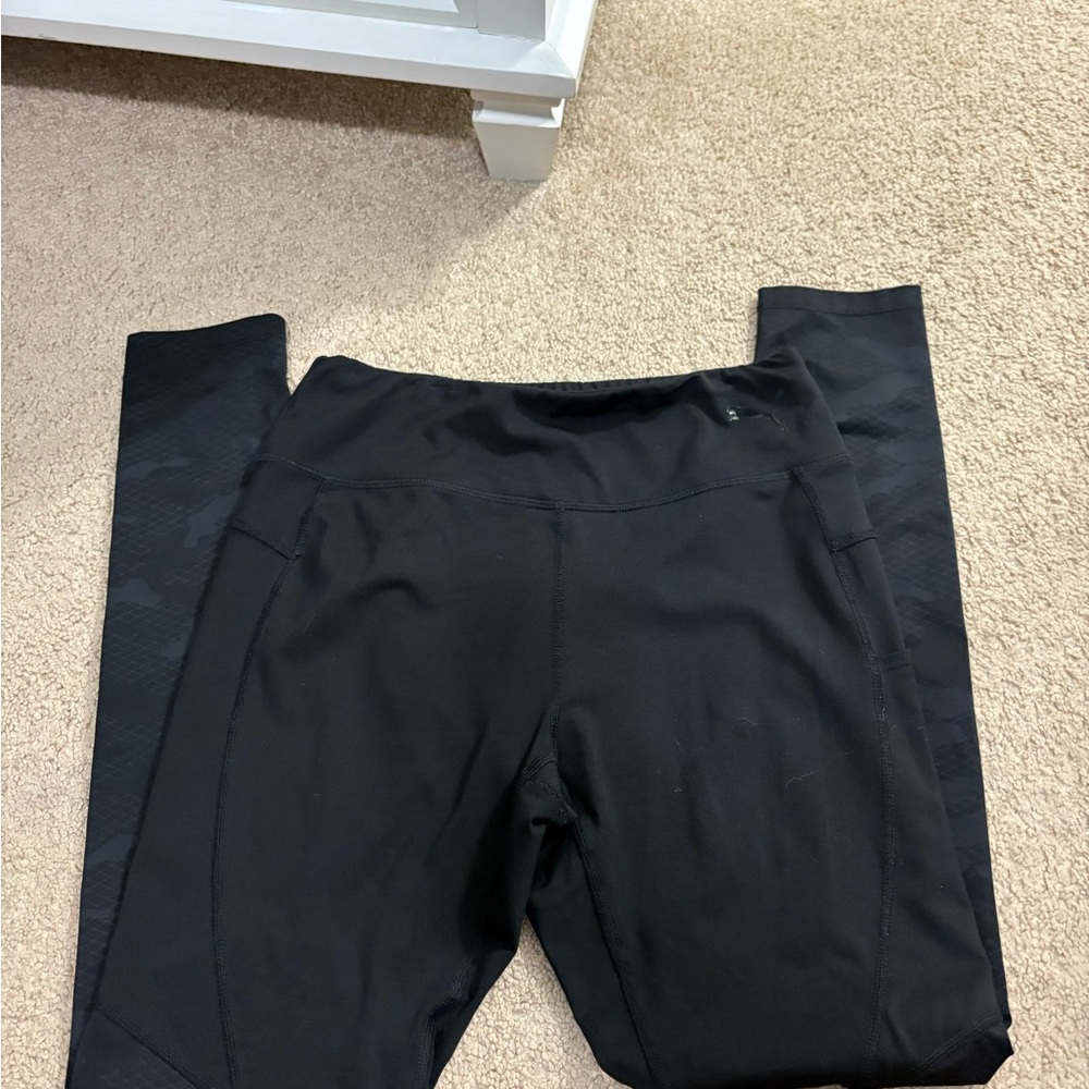 Puma Jet Black Performance Leggings